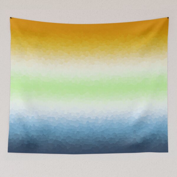 Item preview, AorAce Agender Pride Flag Crystalized , AroAce Agender Design designed and sold by Travelslightly.