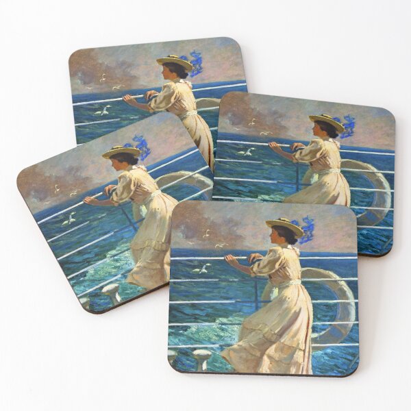 Item preview, On the Deck (19th century) - Abbott Fuller Graves designed and sold by SALON DES ARTS.