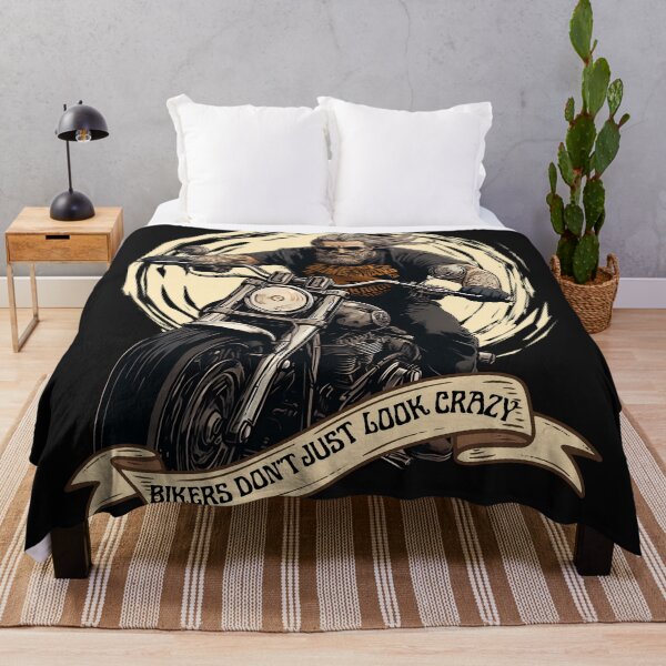 Item preview, Cool Biker Vintage Motorcycle Graphic Design designed and sold by MTJ-Mushrooms.
