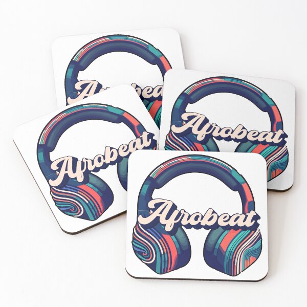 Item preview, Colorful Afrobeat Headphones | African Dance Music designed and sold by PearlMoonGrapes.