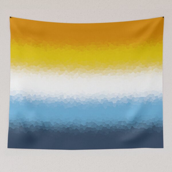 Item preview, AorAce Pride Flag Crystalized , AroAce Design designed and sold by Travelslightly.