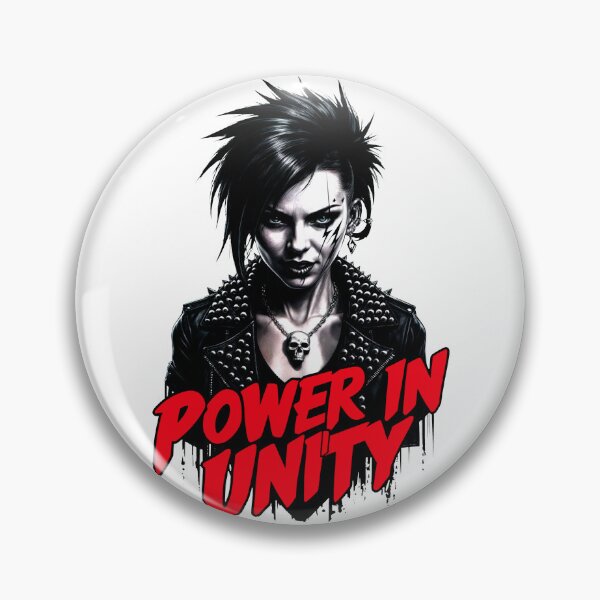 Item preview, Spiked Solidarity: Punk Rocker's Leather Jacket Proclaims Unity's Power designed and sold by SplashTastic.