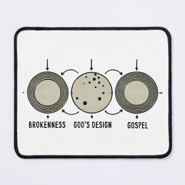 Item preview, Three Circles Gospel - Spiritual Journey designed and sold by Blink Art Studio.