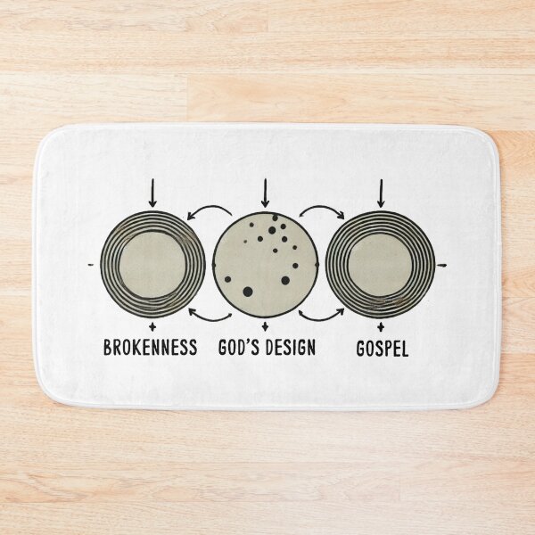 Item preview, Three Circles Gospel - Spiritual Journey designed and sold by Blink Art Studio.