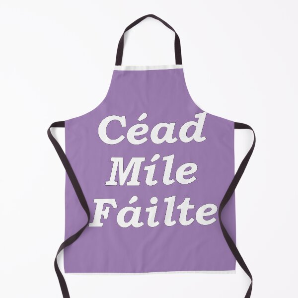 Item preview, 'Ceud Míle Fáilte' indigo pastel Scottish Gaelic translation 'One hundred thousand welcomes' designed and sold by Mamaidh Made.