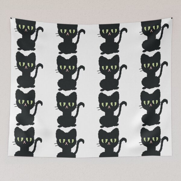 Item preview, The black cat is bored. designed and sold by Pitix-19.