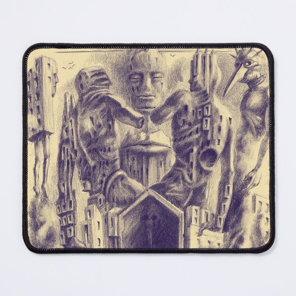 Item preview, Gothic palace pencil art designed and sold by Paintbase.