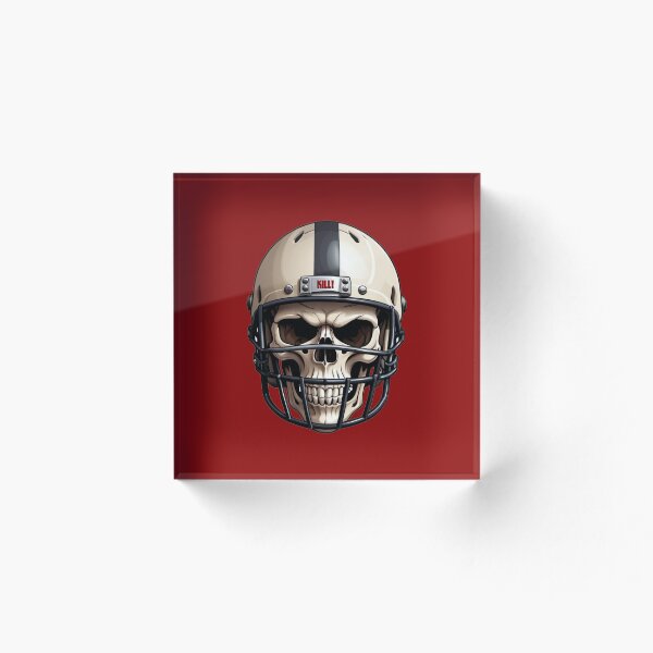 Item preview, Calavera de fútbol americano designed and sold by RushHourDesign.