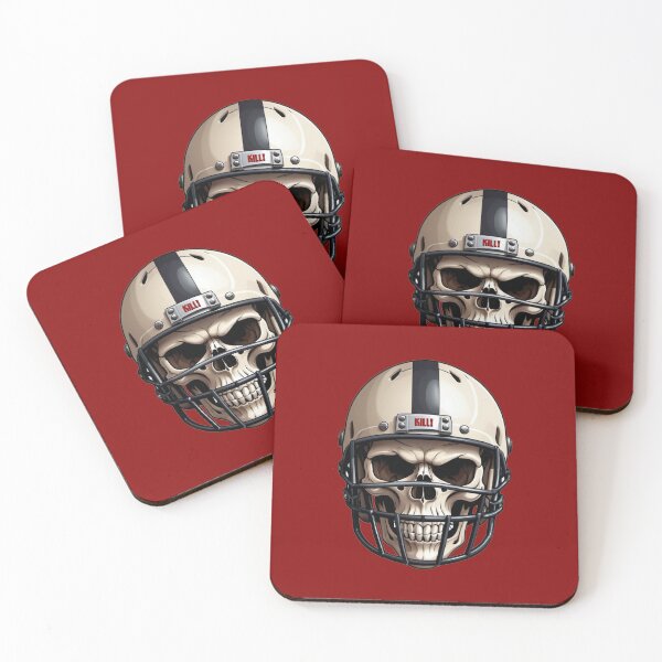 Item preview, American Football Skull designed and sold by RushHourDesign.