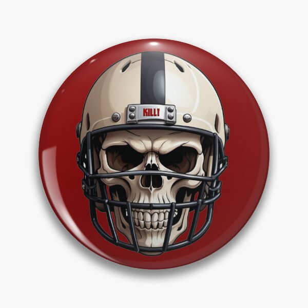 Item preview, American Football Skull designed and sold by RushHourDesign.