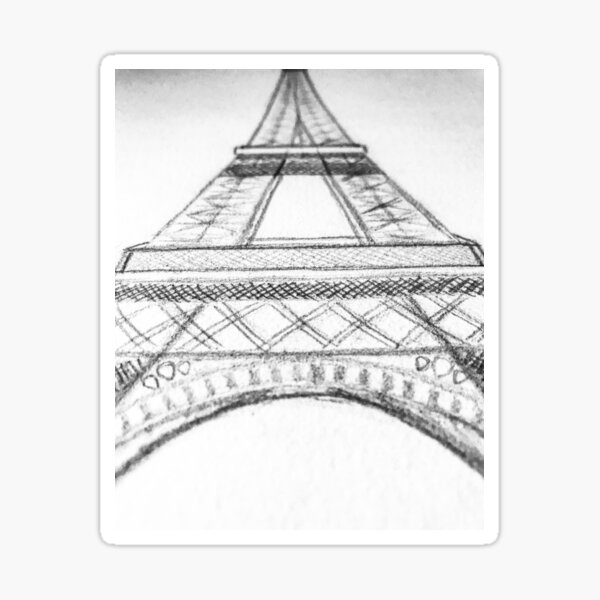 Eiffel tower Sticker