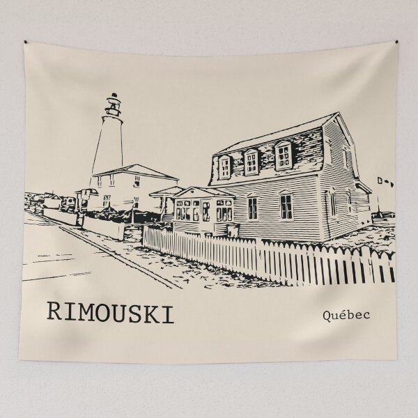 Item preview, Rimouski Québec designed and sold by Lakeric Cityscapes.