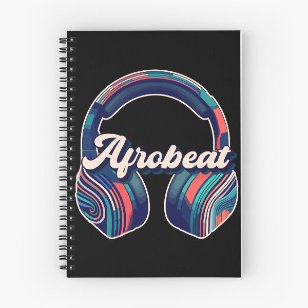Item preview, Colorful Afrobeat Headphones | African Dance Music - Black designed and sold by PearlMoonGrapes.