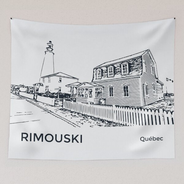 Item preview, Rimouski Québec designed and sold by Lakeric Cityscapes.