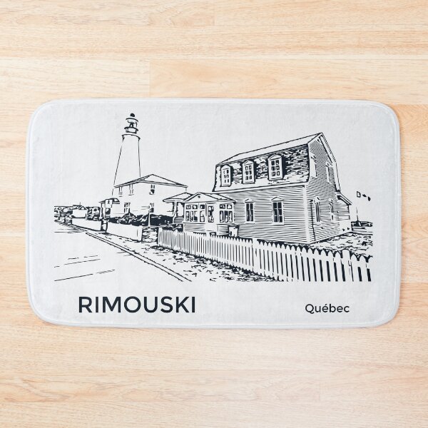 Item preview, Rimouski Québec designed and sold by Lakeric Cityscapes.