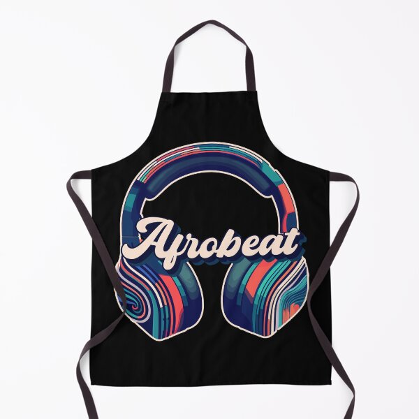 Item preview, Colorful Afrobeat Headphones | African Dance Music - Black designed and sold by PearlMoonGrapes.