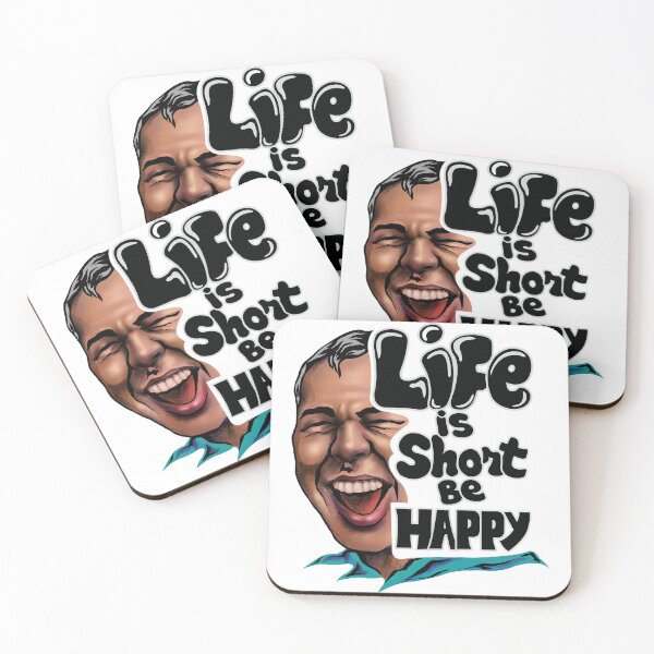 Item preview, "Life's Short, Embrace Happiness" designed and sold by RhonDesign.