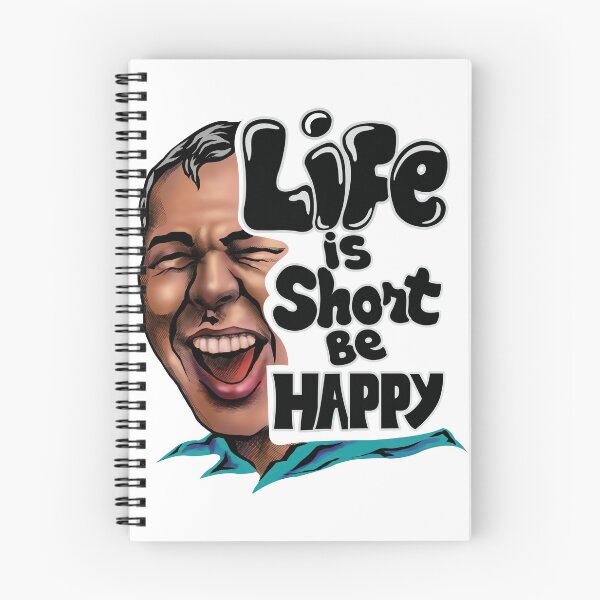 Item preview, "Life's Short, Embrace Happiness" designed and sold by RhonDesign.