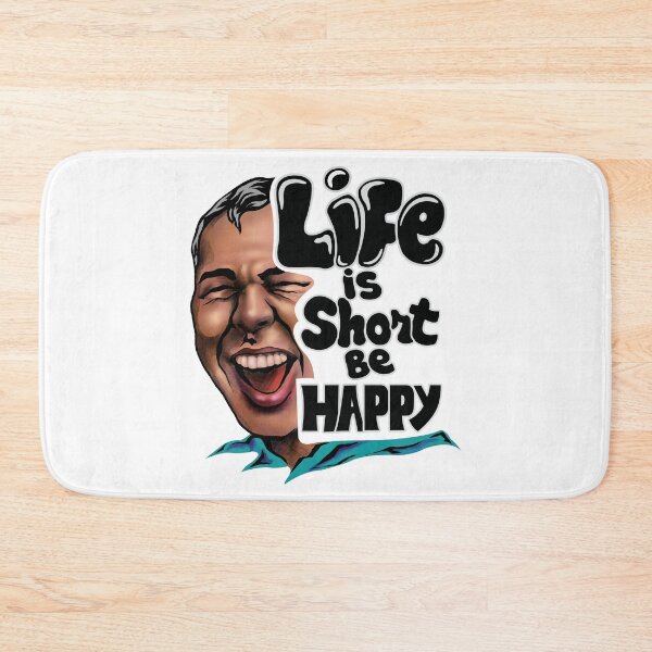 Item preview, "Life's Short, Embrace Happiness" designed and sold by RhonDesign.