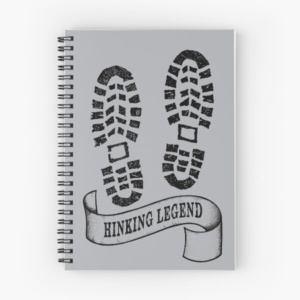 Item preview, Hinking Legend Footprint (Harbor Mist Grey) designed and sold by Colette van der Wal.