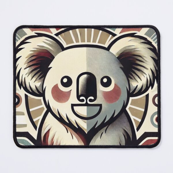 Item preview, Retro Stylized Koala Portrait designed and sold by Koalangel.