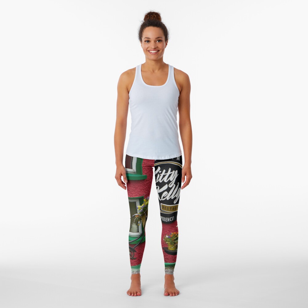 Kitty Kelly's restaurant, Donegal - wide Leggings