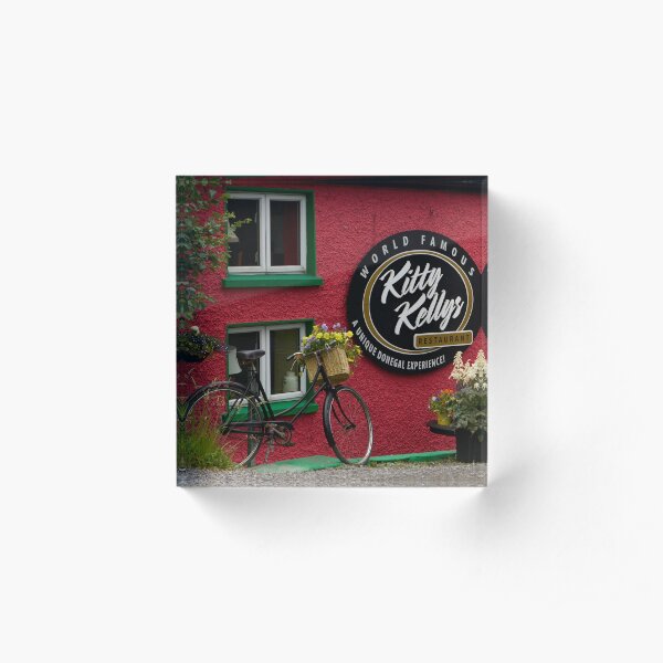 Kitty Kelly's restaurant, Donegal - wide Acrylic Block