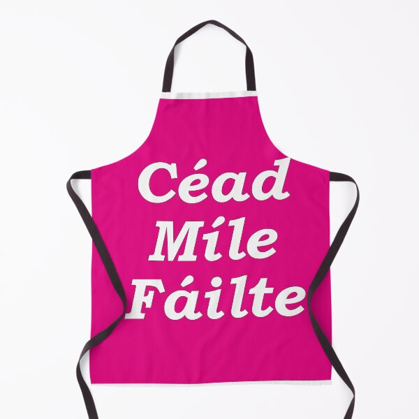 Item preview, 'Ceud Míle Fáilte' pink Scottish Gaelic translation 'One hundred thousand welcomes' designed and sold by Mamaidh Made.