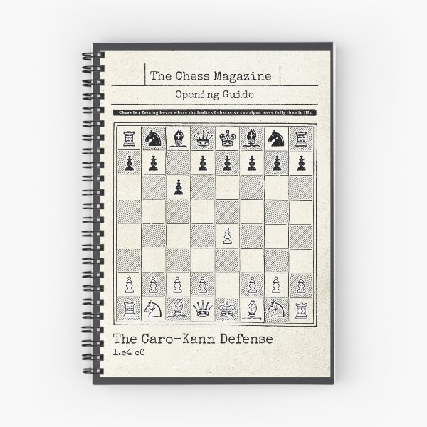 Item preview, The Caro-Kann - Vintage Chess Design designed and sold by felixpauli.