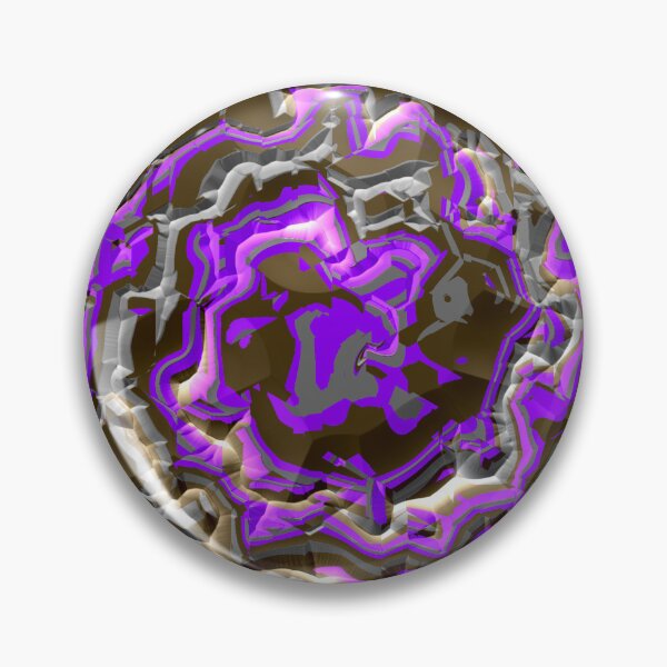 Item preview, Radical Glowy Purple Brown and Grey Spiral Pattern designed and sold by TheRulerofEarth.