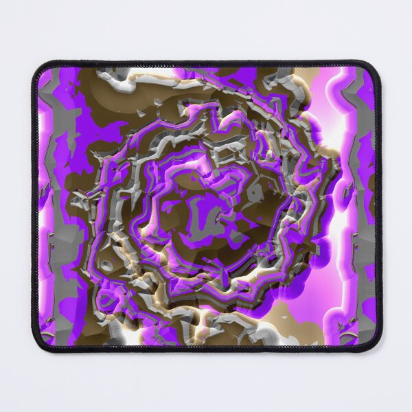 Item preview, Radical Glowy Purple Brown and Grey Spiral Pattern designed and sold by TheRulerofEarth.