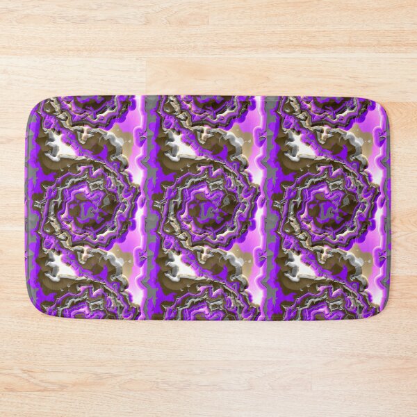 Item preview, Radical Glowy Purple Brown and Grey Spiral Pattern designed and sold by TheRulerofEarth.
