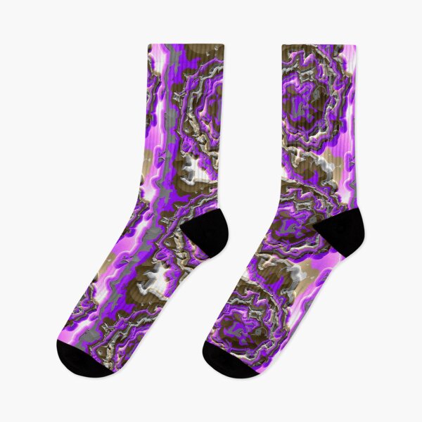 Item preview, Radical Glowy Purple Brown and Grey Spiral Pattern designed and sold by TheRulerofEarth.