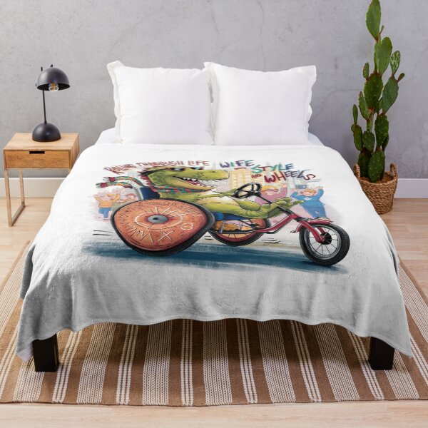 Item preview, Dinosaur in a wheelchair with a funny inscription designed and sold by MyNiceDesigns.