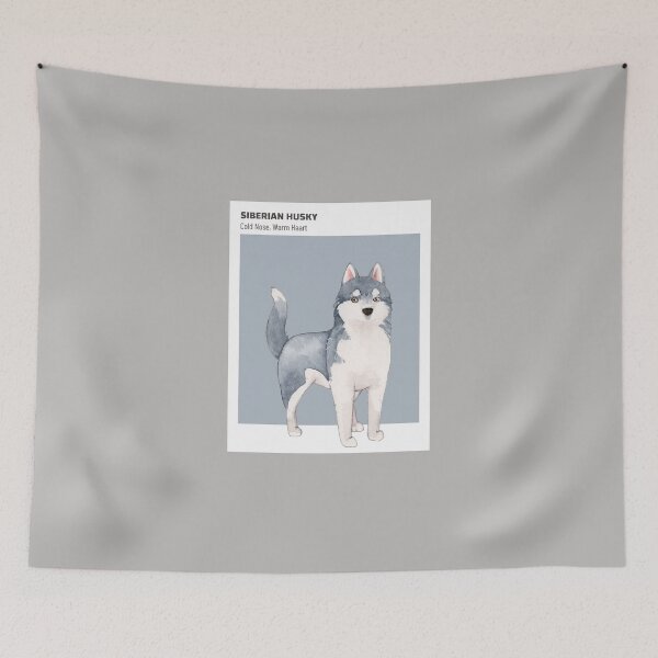 Item preview, Cold Nose Warm Heart Siberian Husky Chukcha Sibe designed and sold by SvenJ94.