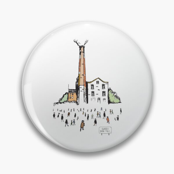 Item preview, Molino de Quarry Bank, Museo, Homenaje ilustrado designed and sold by FoleyPottery.