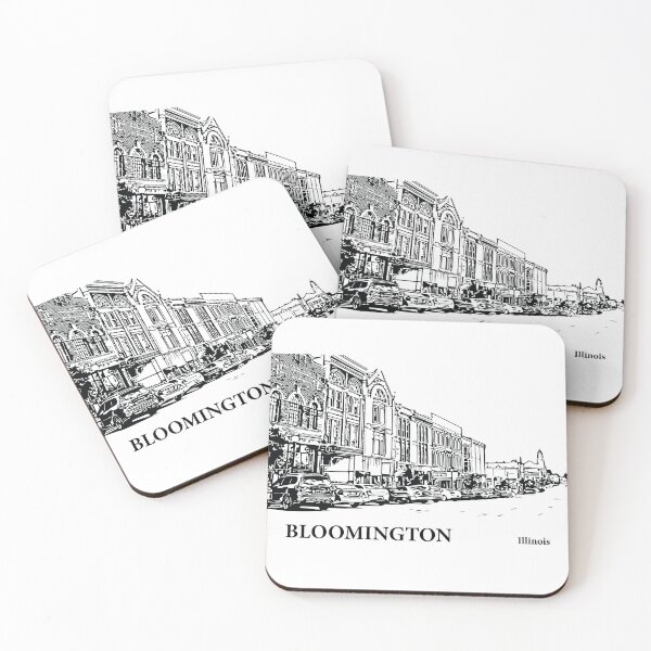 Item preview, Bloomington Illinois designed and sold by Lakeric Cityscapes.