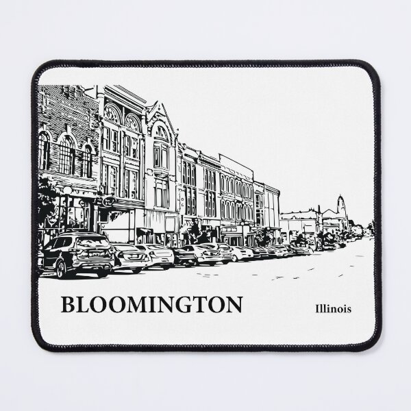 Item preview, Bloomington Illinois designed and sold by Lakeric Cityscapes.