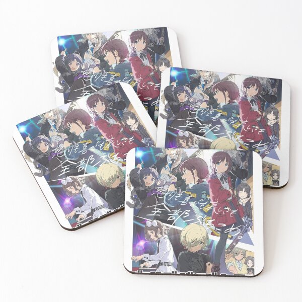 Item preview, Anime Girls Band Cry : Momoka, Tomo, Nina, Subaru, Rupa designed and sold by FanThisAll.