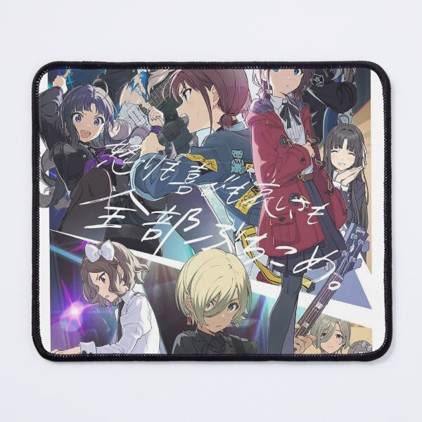 Item preview, Anime Girls Band Cry : Momoka, Tomo, Nina, Subaru, Rupa designed and sold by FanThisAll.