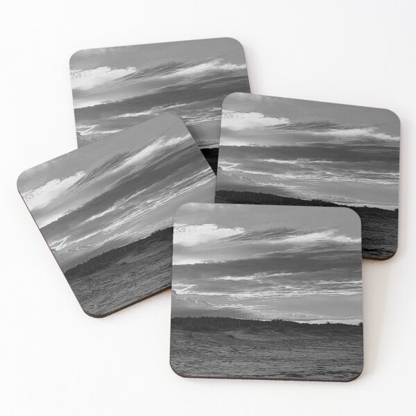 Item preview, Black and white sunset at the beach designed and sold by Jmb67.