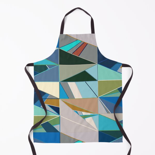 Item preview, Modern Geometric Abstract, Turquoise and Neutrals designed and sold by Marymarice.