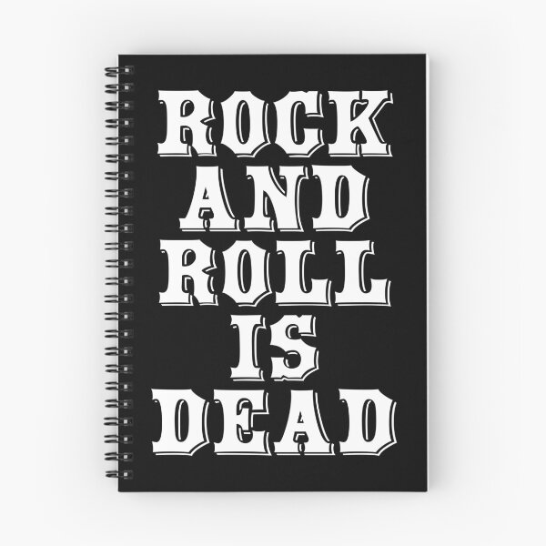 Item preview, Rock and roll is dead designed and sold by BandiRock.