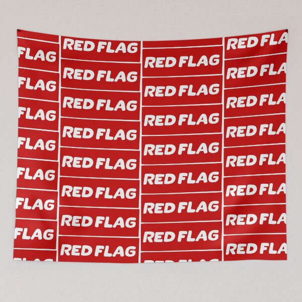 Item preview, Red Flag - Graphic - F1 designed and sold by SimoneLooijenga.