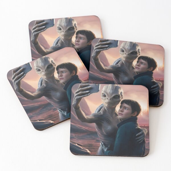 Item preview, Selfie with an alien. designed and sold by MyHappyArtShop.