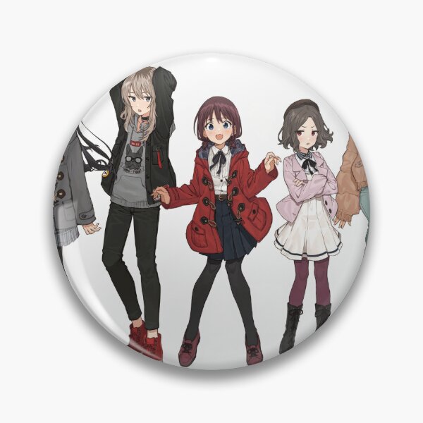 Item preview, Anime Girls Band Cry : Momoka, Tomo, Nina, Subaru, Rupa designed and sold by FanThisAll.