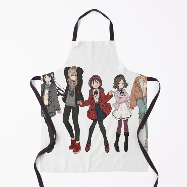Item preview, Anime Girls Band Cry : Momoka, Tomo, Nina, Subaru, Rupa designed and sold by FanThisAll.