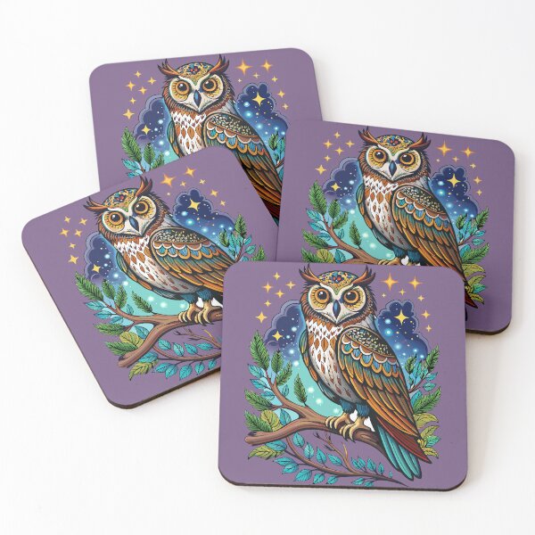 Item preview, Wise Owl of the Night designed and sold by SebTees.