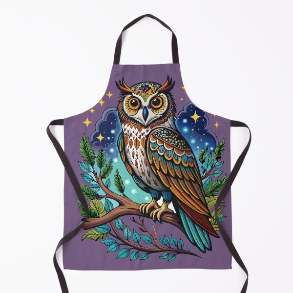 Item preview, Wise Owl of the Night designed and sold by SebTees.