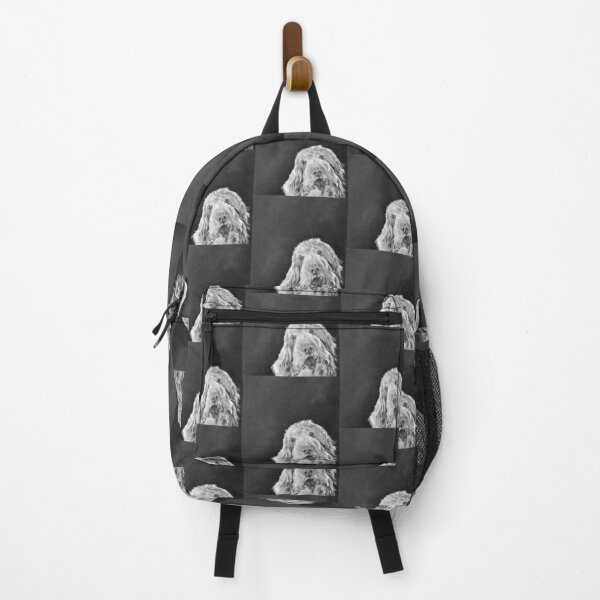 Item preview, Portrait of Italian Spinone in black and White designed and sold by Amanda Roussos.